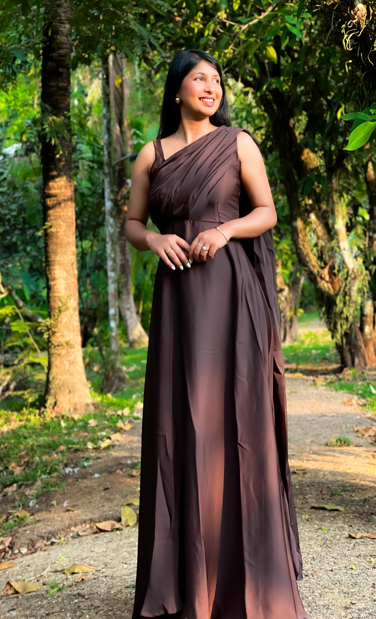 Velltiska Cocoa Drape – The Epitome of Elegance