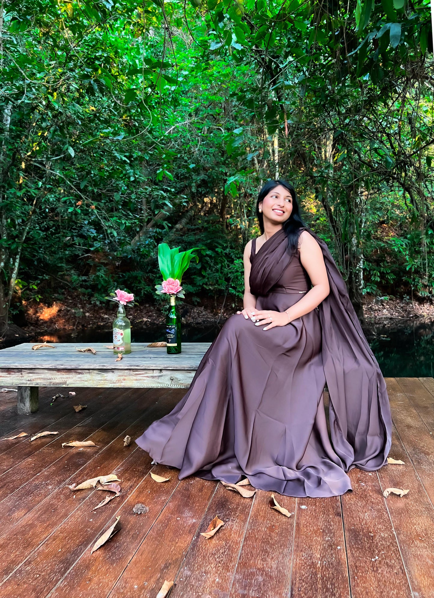 Velltiska Cocoa Drape – The Epitome of Elegance