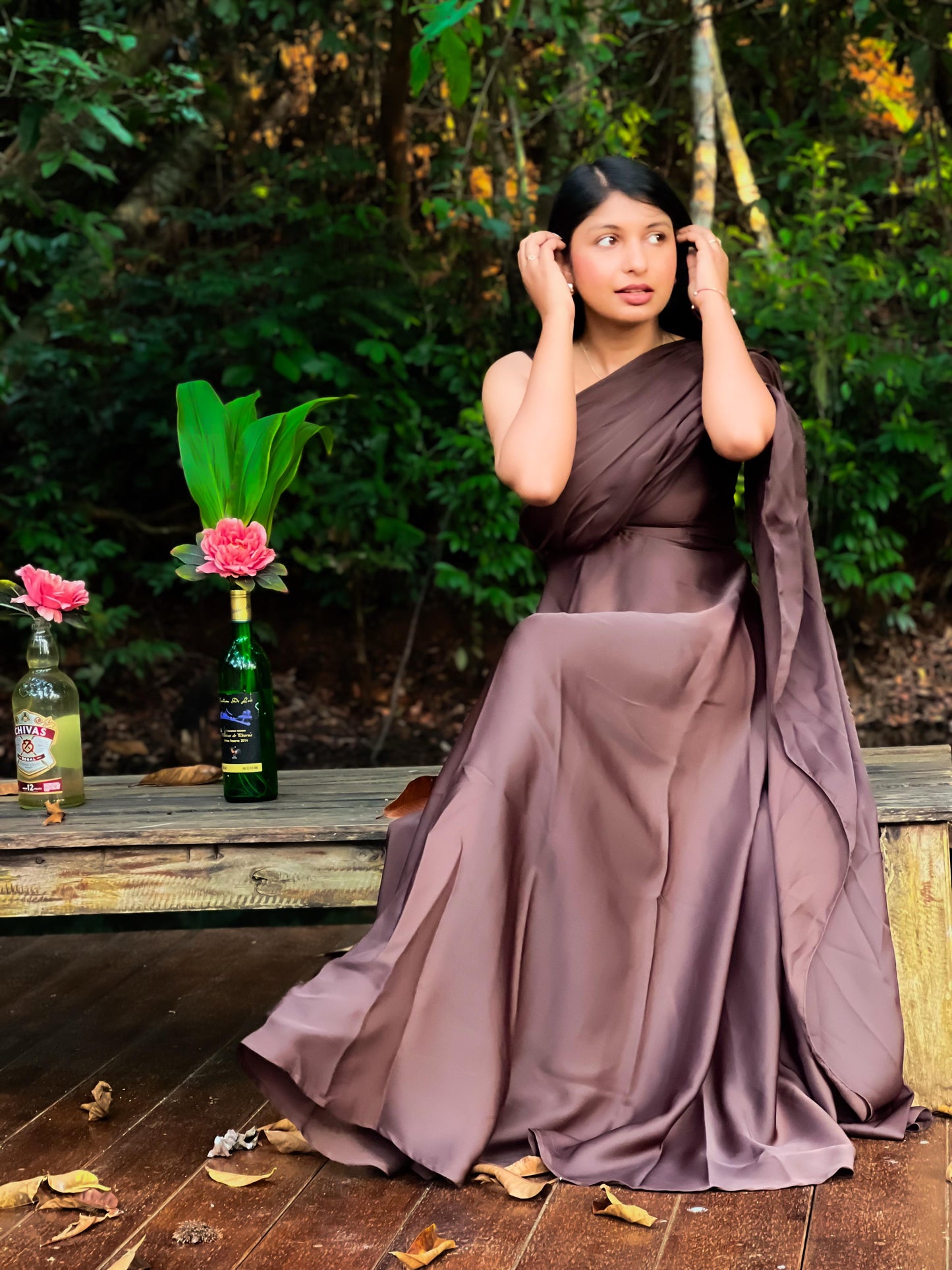 Velltiska Cocoa Drape – The Epitome of Elegance