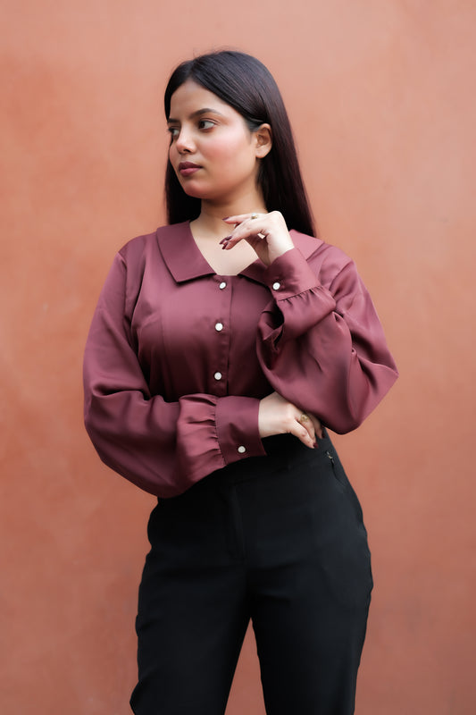 Velltiska Dusky Rose Regal Shirt