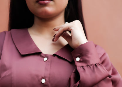 Velltiska Dusky Rose Regal Shirt