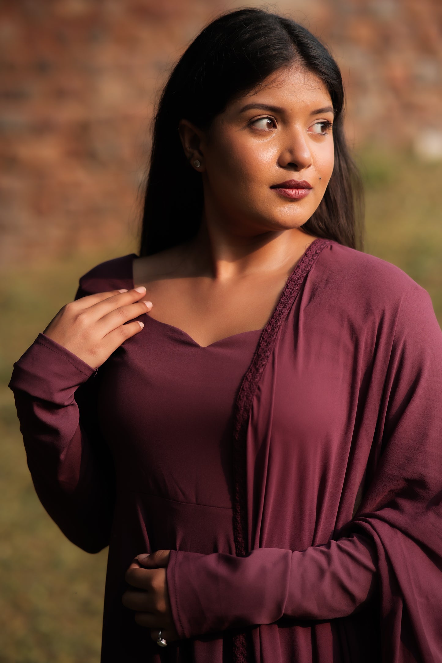Pravya Pure Ethnic Gown – Timeless Simplicity