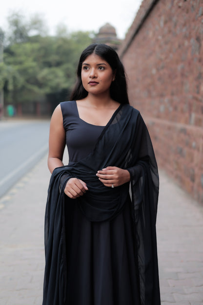 Aaranya Essential Gown – Timeless Simplicity