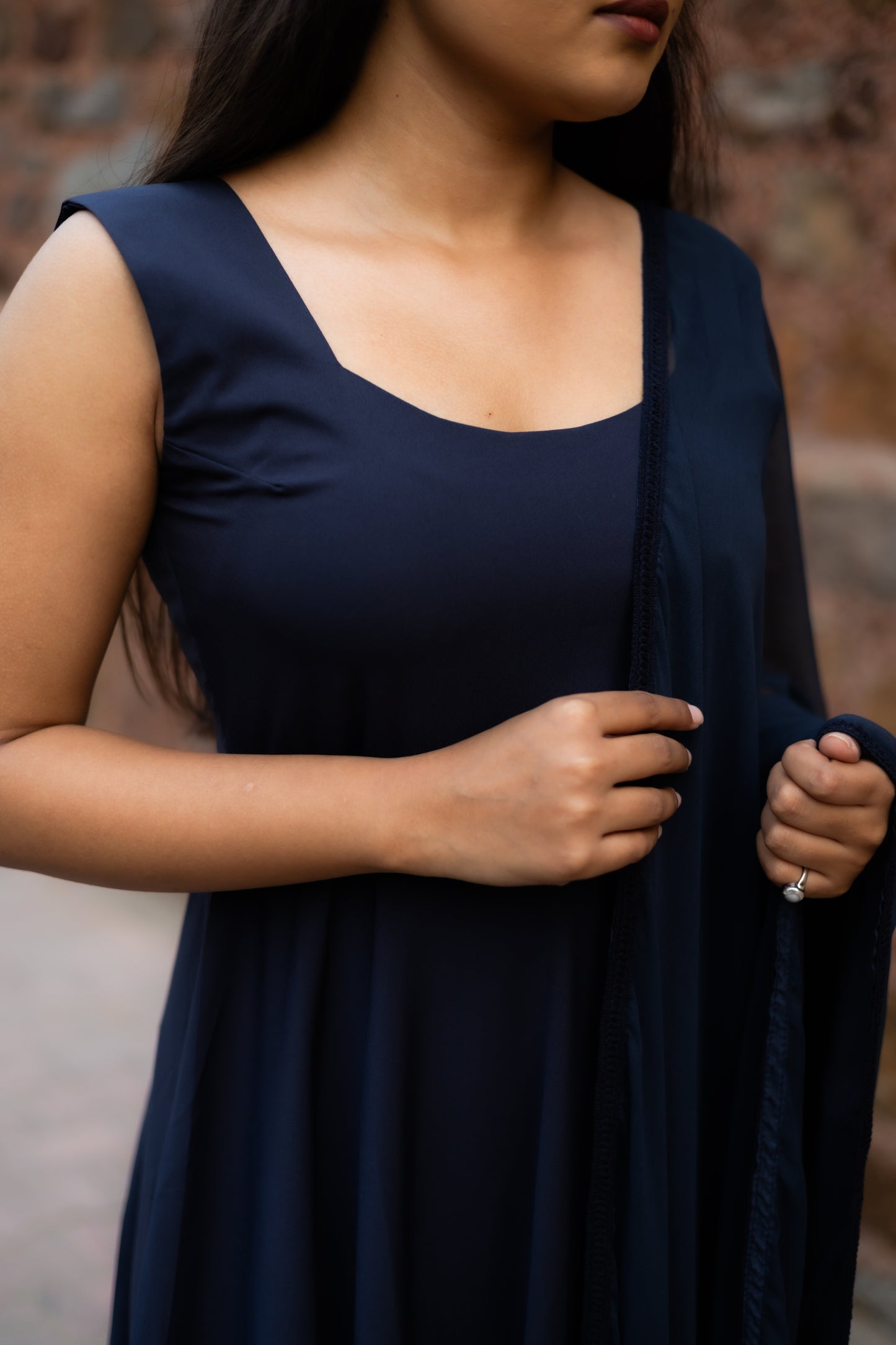 Aaranya Essential Gown – Timeless Simplicity