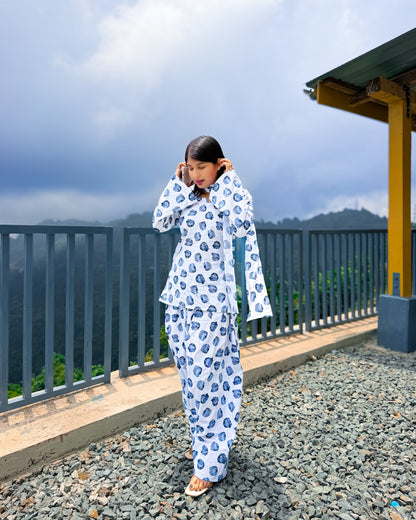 Sea Girl Farshi Salwar Coord Set by Velltiska