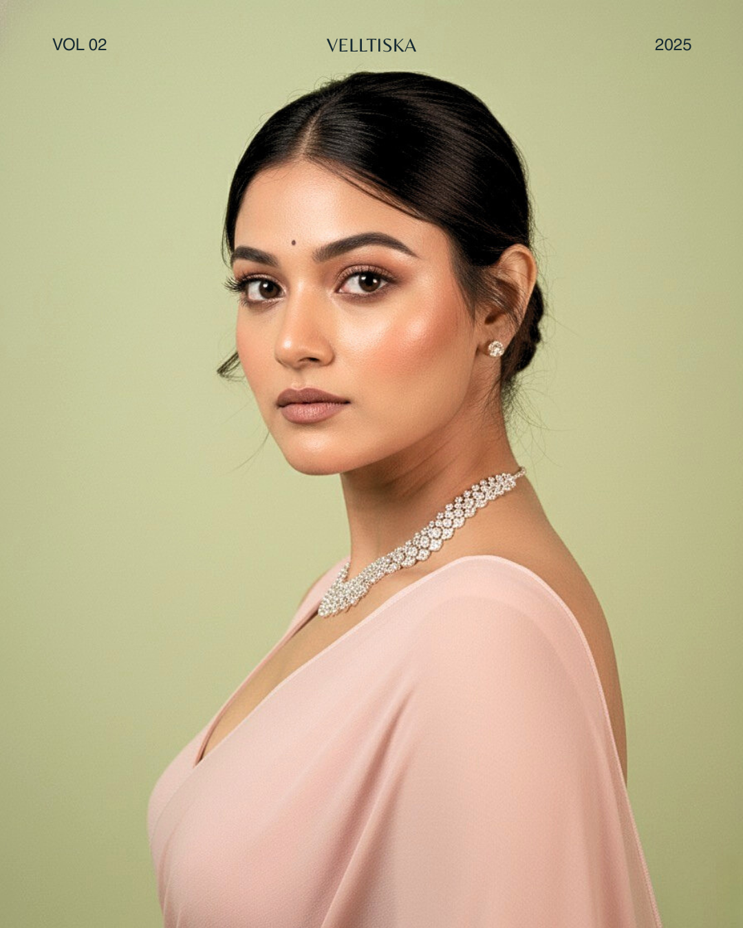 Nazakat: Pastel Pink Heavy Georgette Saree with White Piping