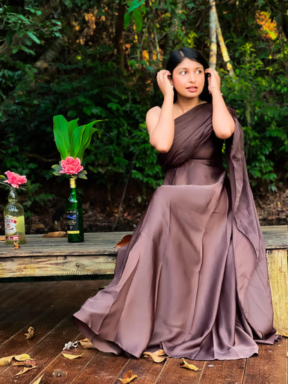 Velltiska Cocoa Drape – The Epitome of Elegance