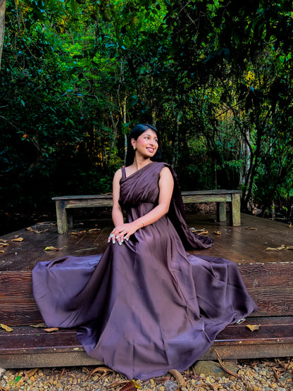 Velltiska Cocoa Drape – The Epitome of Elegance