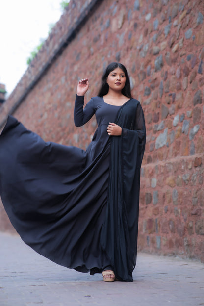 Aaranya Essential Gown – Timeless Simplicity